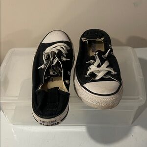 Converse Women’s  Black and White Sneakers